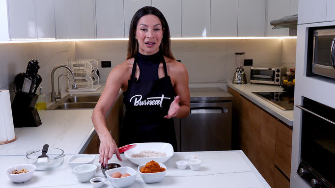 Avena horneada con calabaza